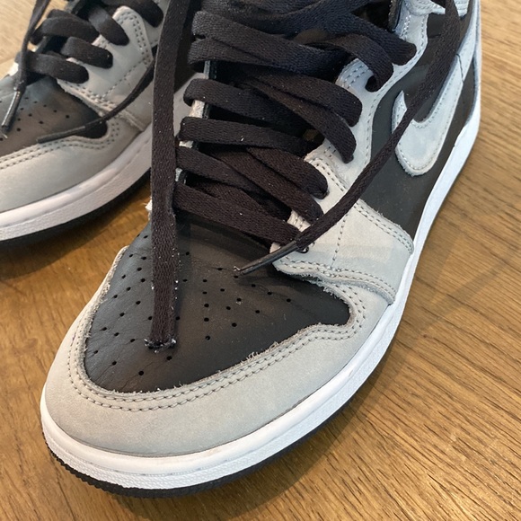 Nike Air Jordan sneakers, Gray/Black, pre-owned, Size Youth US 7 - Picture 14 of 14